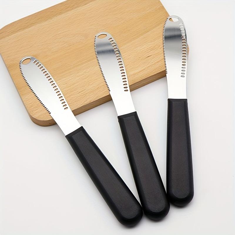 1PC Stainless Steel Butter Knife Reusable Cheese Knife Household Cheese Cold Butter Jam Pastry Kitchen Gadget