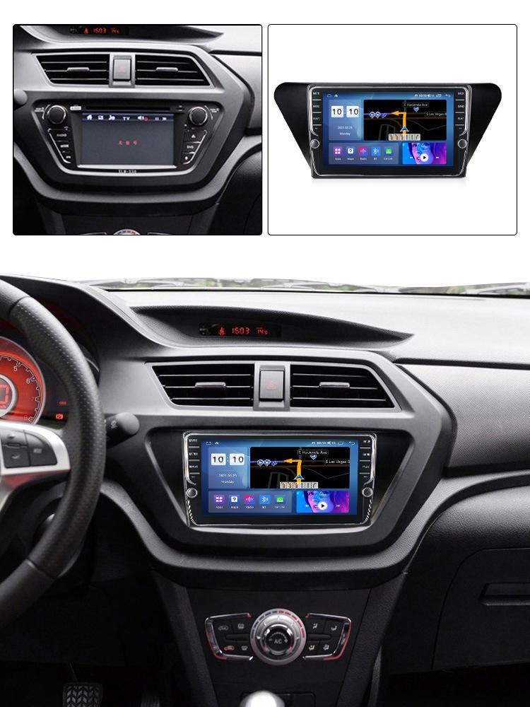 Compatible with Lifan X50 (2015-2019) Android Touchscreen GPS with Reversing Camera and Wireless CarPlay.