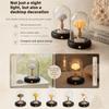 Soft Lighting Sea Urchin Lamp Handmade Night Light Ornament Idea Shell Lamp  Indoor Room