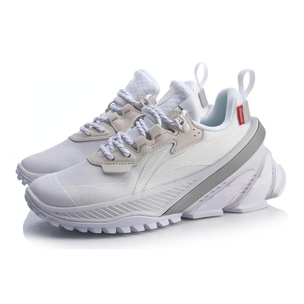 Li Ning Dämpfung Rutschfest Leicht Niedrig geschnitten Laufschuhe Damen Weiß ARHQ066-2