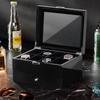 ProCase Watch Box Wooden Watch Watch Holder Organizer with Drawer and Display 8-Slot Case, Men's Case, 8-Slot Dual-Tier