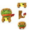 The Frog Pepe Charmander Kawaii Anime Stuffed Toys Cosplay Sad Frog