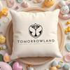 Cushion Cover Tomorrowland Music Festival Plush Fabric Soft Double-Sided Printed Sofa Warm Winter Home Gift Pillow Case
