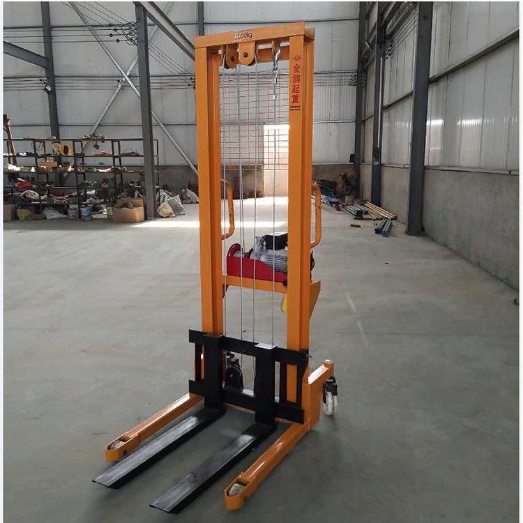 Electric Hydraulic Reach Stacker - 1 Ton Capacity