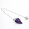 Natural Hexagonal Crystal Pyramid Pendant