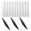 10 Cavity Vanilla Mousse Cake Silicone Mold For Chocolate Ladyfingers Candle Kitchen Bakeware Dessert Baking Tools
