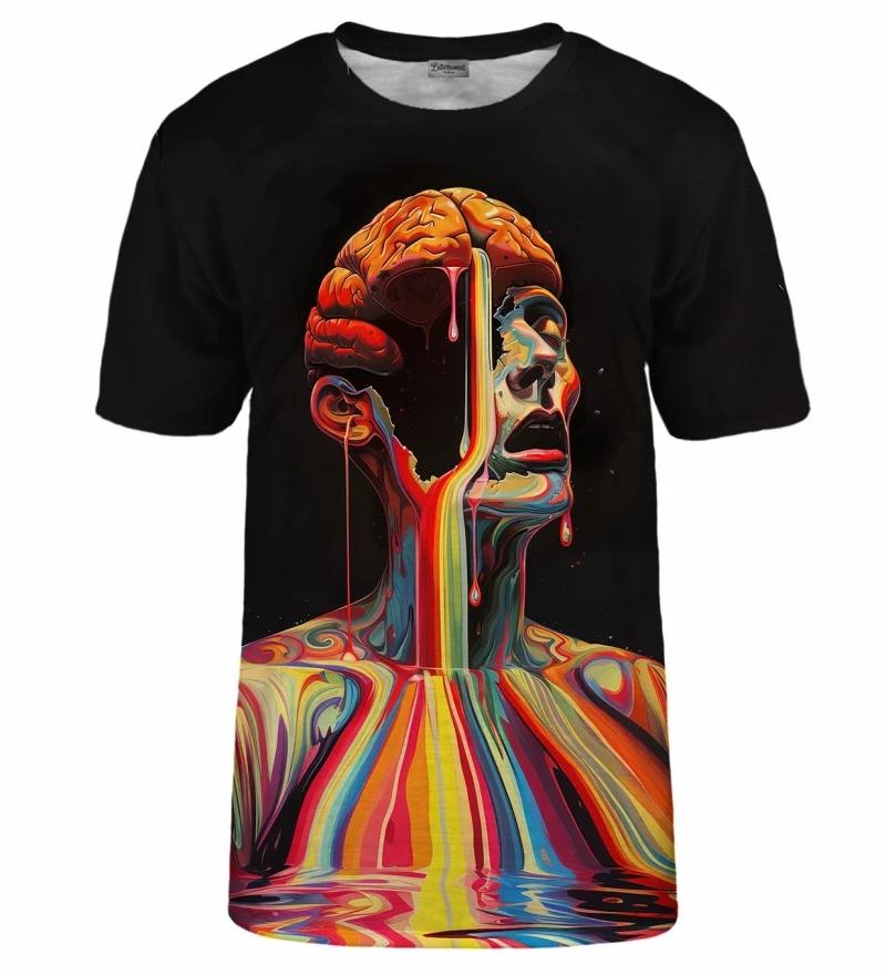 

Новая летняя мужская футболка с 3d принтом в стиле граффити и короткими рукавами, крутые дышащие топы, женская одежда, забавная футболка с космонавтом