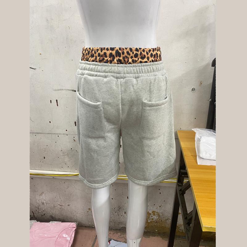 European and American Y2K Letter Embroidery Street Casual Men's and Women's Shorts