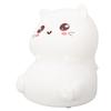 Silicone Night Lamp Cute Cat Tap Control   Color Rechargeable Soft Night Light for Bedroom