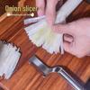Zwiebel- und Frühlingszwiebel-Schneider: Edelstahl Julienne-Schneider Küchenhelfer