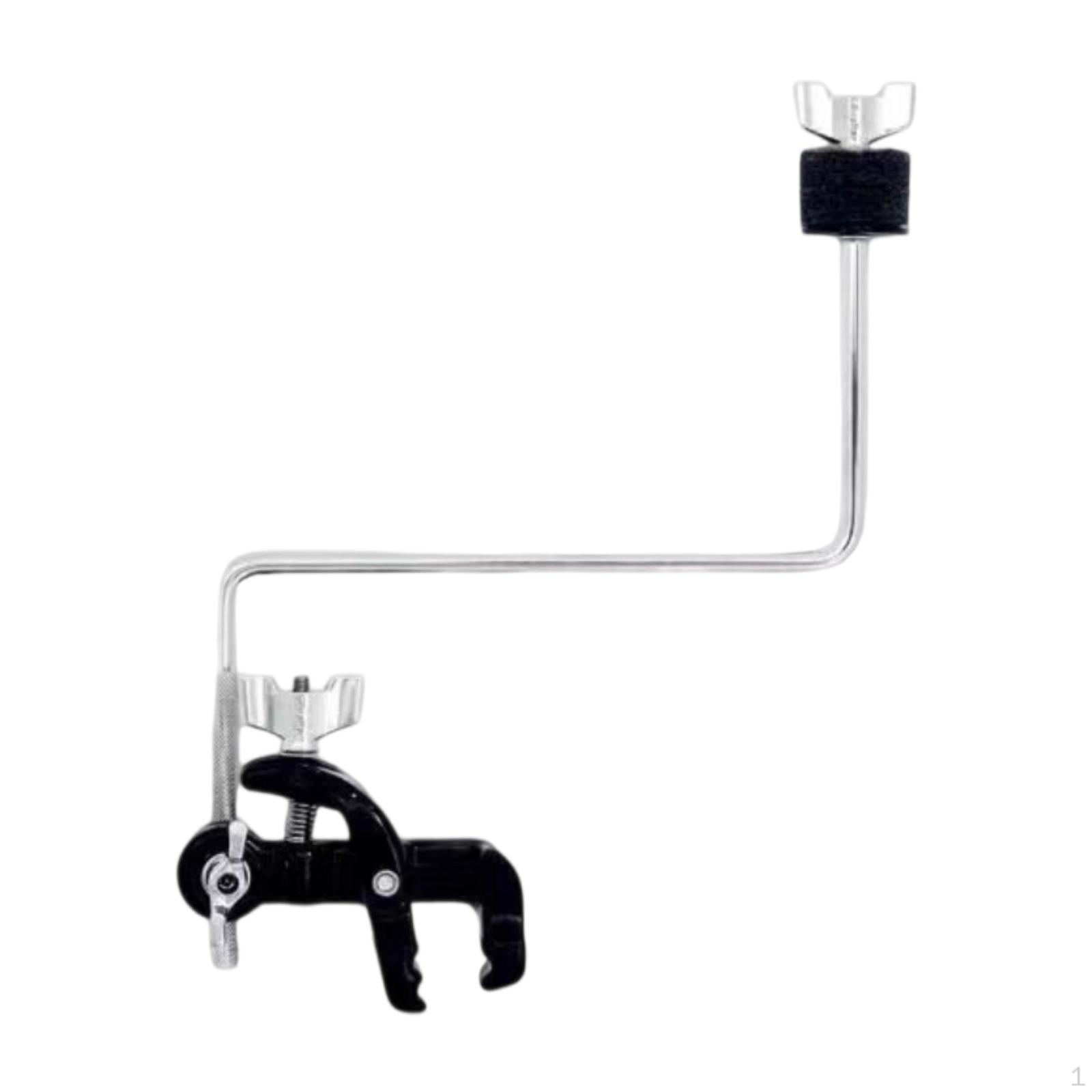Cymbal Holder Clamp Hoop Arm Percussion Accessories Stainless Steel Extension Mounting cymbal rod