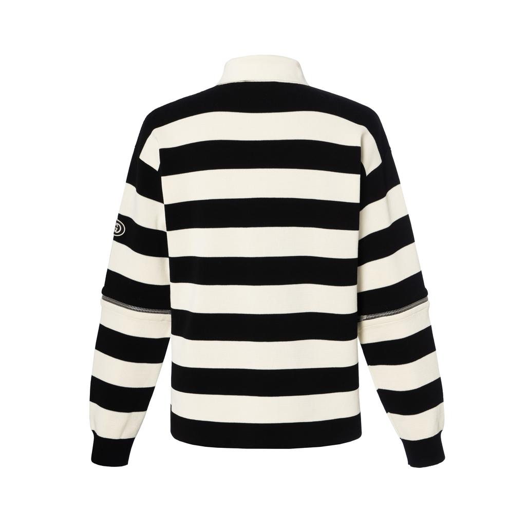 GUCCI Logo Patch Striped Polo Shirt 724708-XKCV0-9207