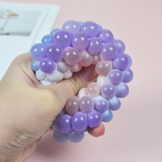 Squeeze Ball Resilient Stress Reliever BPA-free Squishy Sensory Stress Relief Ball Toy for Office