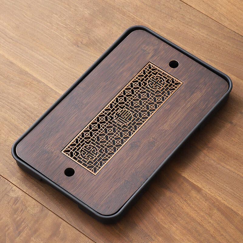 Qiwei Household Bamboo Kung Fu Tea Tray
