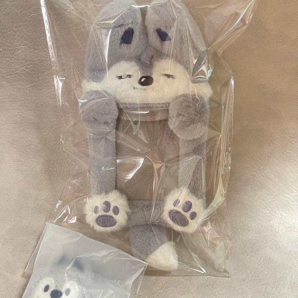 [USED] Stray Kids Bang Chan Plush Toy Trading Card Case