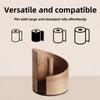 Large Capacity Tissue Storage Box Natural Wood Retro Napkin Holder Paper Roll Rack  Dining Room