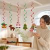 Christmas Hanging Ornaments with and Snowflake Party Decorations