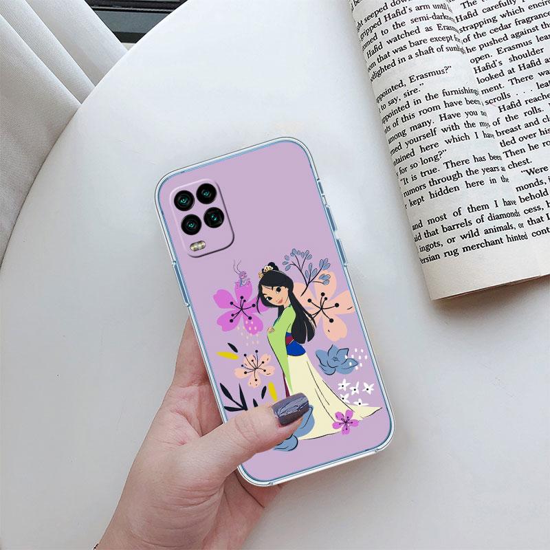 Princess Mulan Transparent Phone Case for Motorola Moto Edge 20 30 40 50 S30 Fusion Ultra Pro Neo Lite
