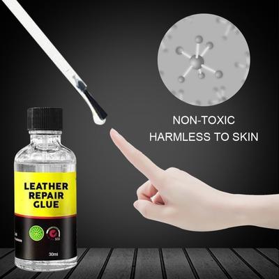 30ml/50ml Car Leather Repair Glue Seat Sofa Scratches Strong Glue Quickly Repair Tools for Bags Shoes Auto Leather Maintenance