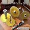 Diamond Cutting & Grinding Disc Set for Electric Drills: Small Saw Blade for Tile, Grout, Stone, and Carving.