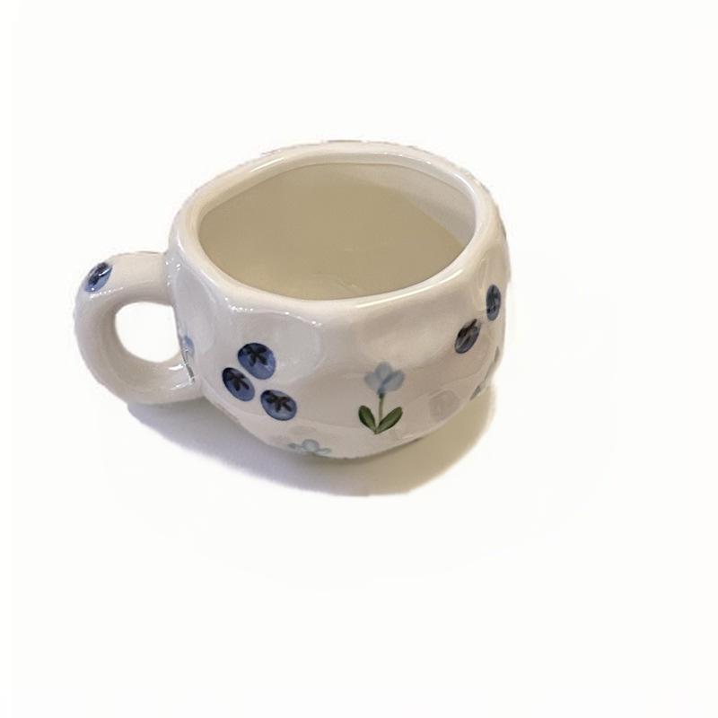 Little Fresh Hand Drawn Ceramic Coffee Cup