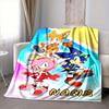 Custom 1pc Sonic Adventure: Heroic Battle Blanket, Soft And Comfortable Blanket, Casual Warm, Camping Travel Blanket, Birthday Gift Q912182