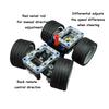 MOC Basic Car Chassis for Sports Car Modification Support Redesign Motors Shock Absorbing Steering Suspension Building Blocks