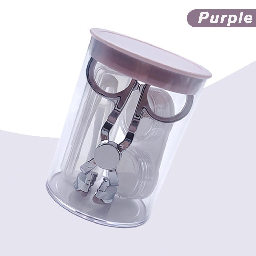 

Ношение контактных линз Снятие контактных линз Вспомогательные устройства Увеличивающие зажимы для глаз Инструменты для хранения Средство для надевания контактных линз фиолетовый