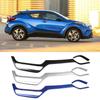 2pcs Car Center Console Decor Cover Trim for Toyota CH-R CHR 2016 2017 2018 Car Styling