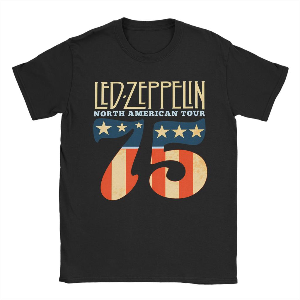 Rock band Led Zeppelins falling angel Awesome 100 Cotton Tees Short Sleeve  T Shirts Crew Neck Tops Graphic Printed
