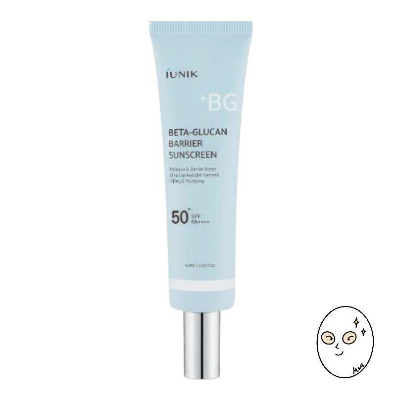 iUNIK Beta Glucan Barrier Sunscreen SPF50+ PA++++ 60ml