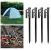 201 Stainless Steel Tent Stakes 4pcs Heavy Duty And Durable Pegs Hook for Campings Outdoor