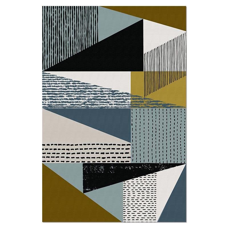 Abstract Wall Art Geometric Canvas Painting Nordic Posters and Prints Wall Art Pictures for Living Room Home Decoration No Frame