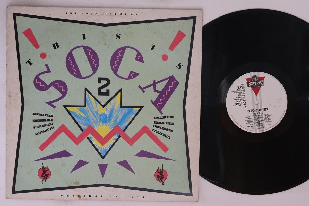 

LP Record VARIOUS This Is Soca 2 LONLP20 LONDON RECORDS 1986 UK World Music Used