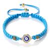 Red String Evil Eye Bracelet Set - Woven Hand Rope for Men & Women