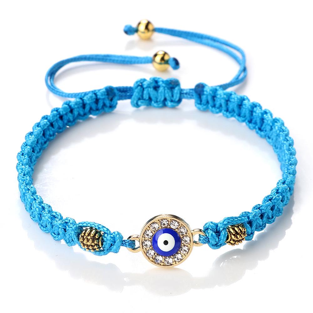 Red String Evil Eye Bracelet Set - Woven Hand Rope for Men & Women