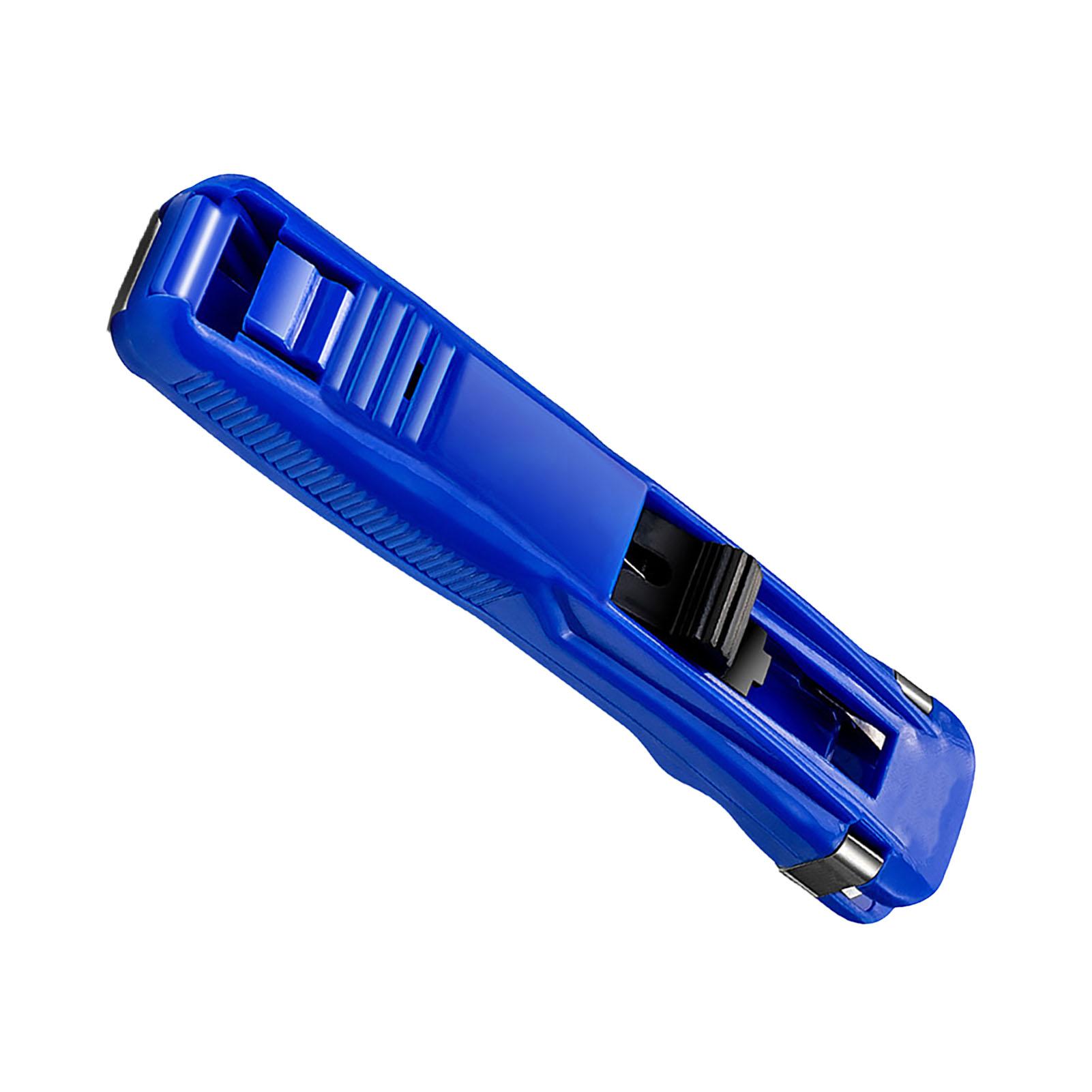 

Бумажный зажим с сильным захватом, многоцелевой ручной диспенсер для бумажных скрепок с 8 сменными клипсами для студентов синий