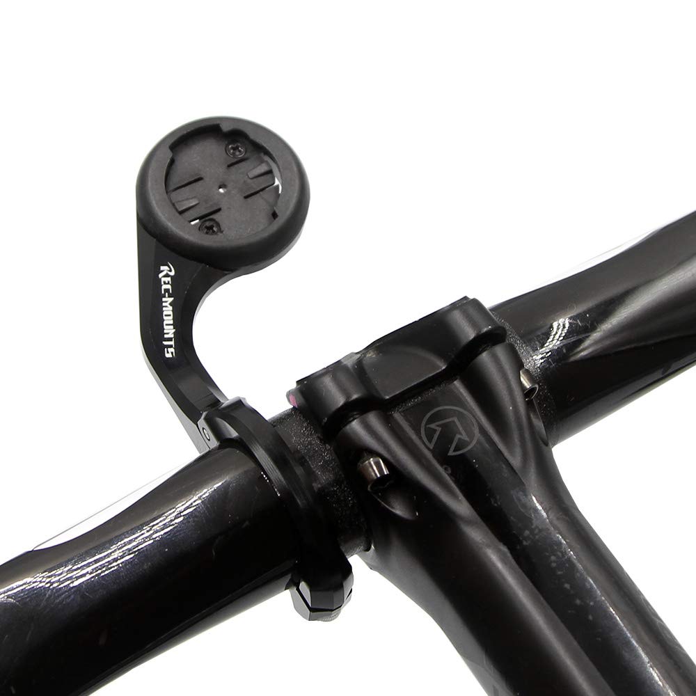 RecMount Garmin Combo Mount, Short Cantilever, Left-Handed (Standard Width), 31.8mm (Black) for GM-AERO12+GP