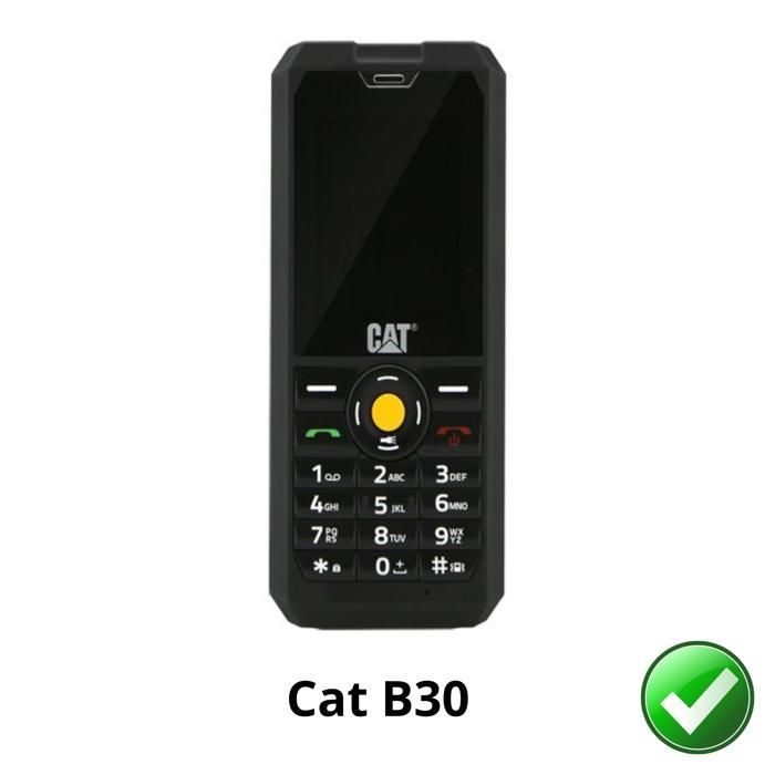 Displayschutzfolie - Phonillico - Cat B30 - 2er-Pack - Ultradünn - Kratzfest