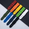 22mm 24mm Zachte Kwaliteit Waterdichte Duik Rubberen Horlogeband Groen Zwart Rood Blauw Oranje Geel Wit Voor Panerai Band Gesp