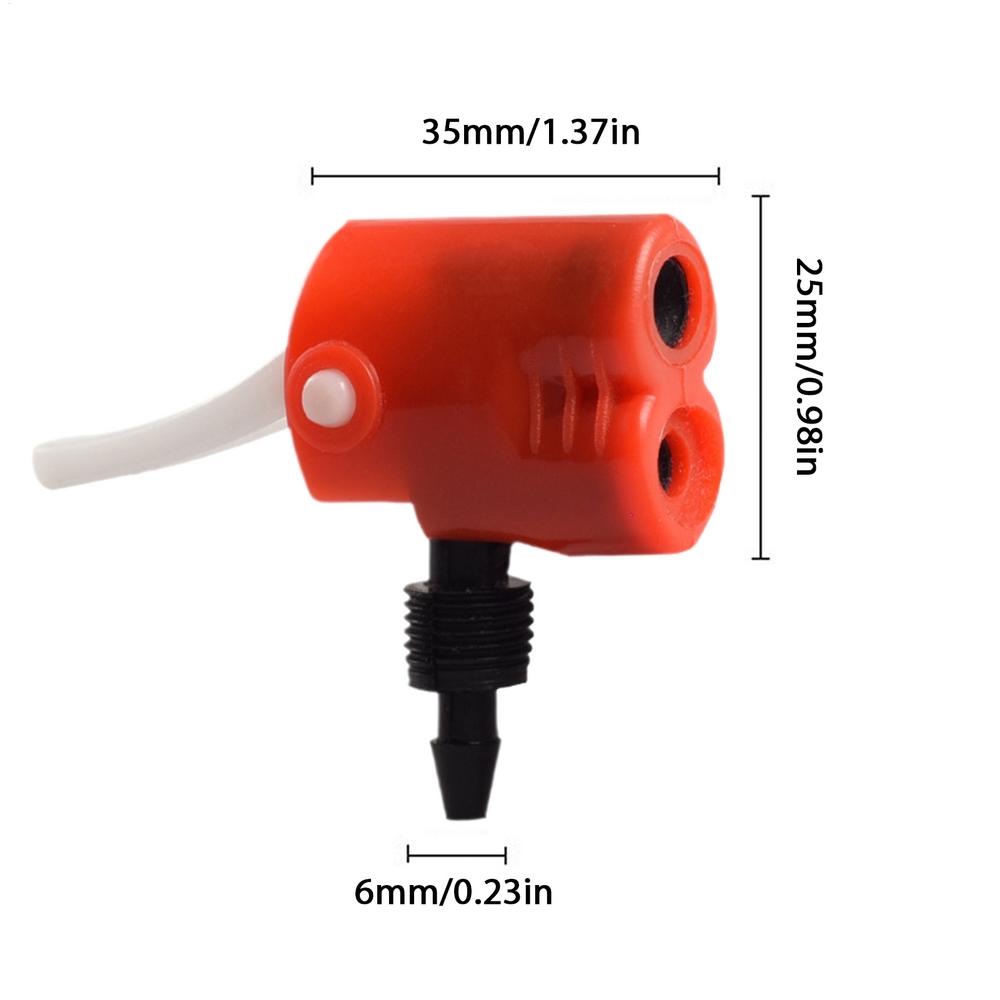 Air Pump Nozzles Duals Use Inflator Nozzle With Large Outlet Leakproof Universal Air Nozzle Pump Parts For Cars Motors Bikes