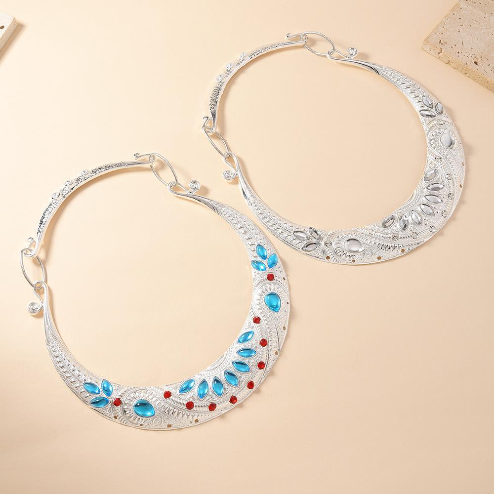 Ethnic Necklace Ethnic Characteristics Alloy Performance Dance Accessories Collar Retro Style Collar