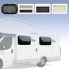 RV Window with Sunshade Screen 500mm 300mm UV Protection Insect Proof Push Out for Campers Trailers 