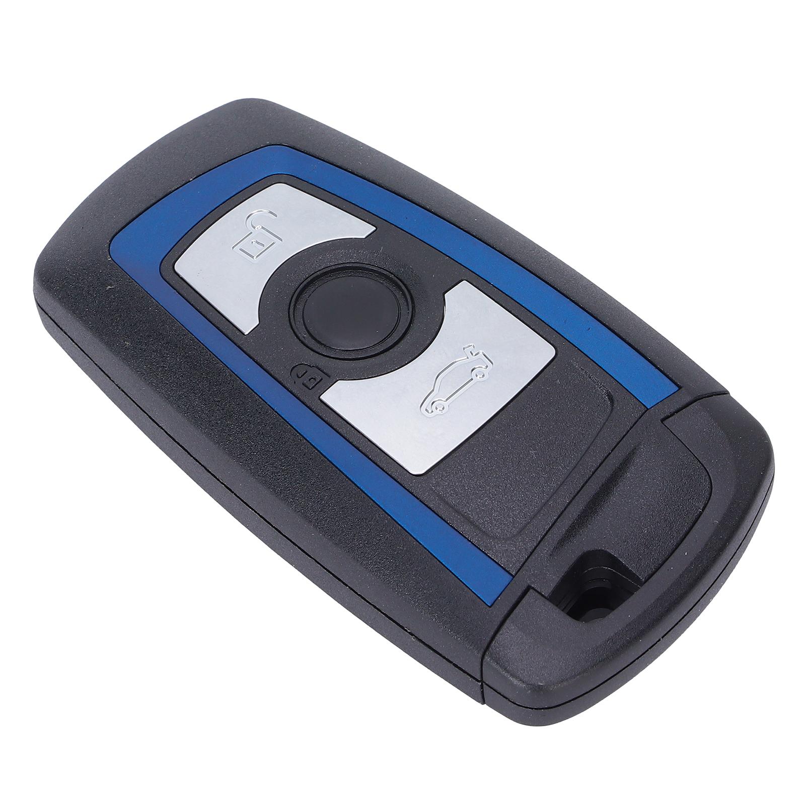 

Smart Key 3‑Button Blue 9 254 899‑03 with Chip ABS for Car Replacement Spare Upgrade