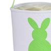 Cute Easter Egg Personalized Bag Easter Rabbit Buckets for Kids Gift Carrying Eggs, Candies and Toys Party Decor