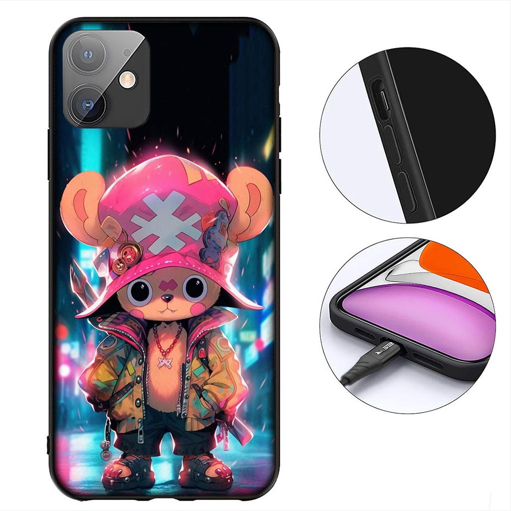 Tony One Luffy Pieces Tony Chopper Phone Cover for Apple iPhone 16 17 Air 14 15 Pro Max Plus 16+ 16E 14+ ProMax Protective Case