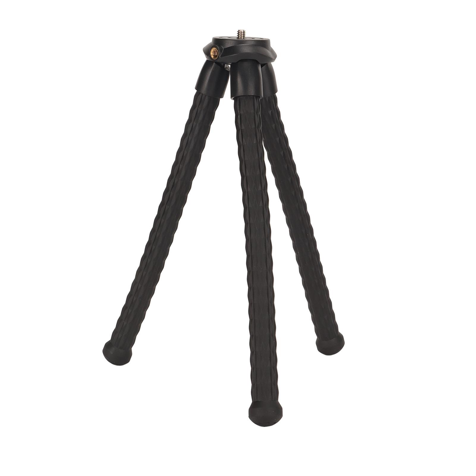 

Мини Гибкий Штатив 14-дюймовый Винт Портативный Штатив со Скрытым Держателем для Телефона Крепление Холодный Башмак