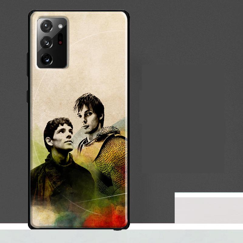 TV Series Merlin Case For Samsung Galaxy S25 S24 S23 Ultra S9 S10 S20 S21 S22 Plus S23 FE S24 FE Phone Cover