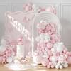 Pink White Metal Pink Balloon Chain Set, Sequined Balloon Set Party Arrangement Wedding