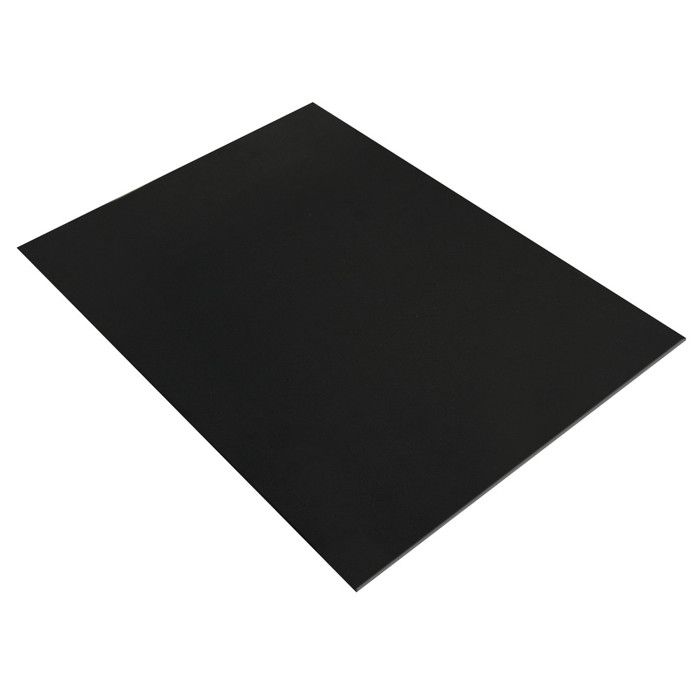 Mousse EVA thermoformable noir 40x30 cm Epaisseur 3 mm